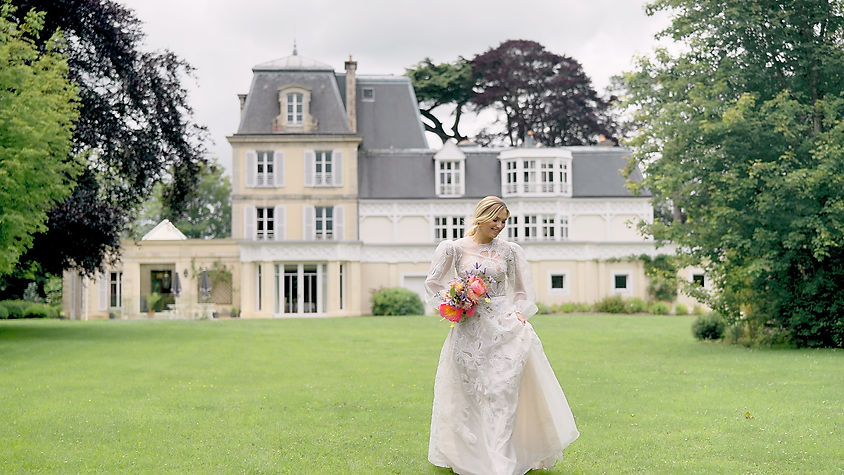 Wedding at Chateau La Cheneviere, France